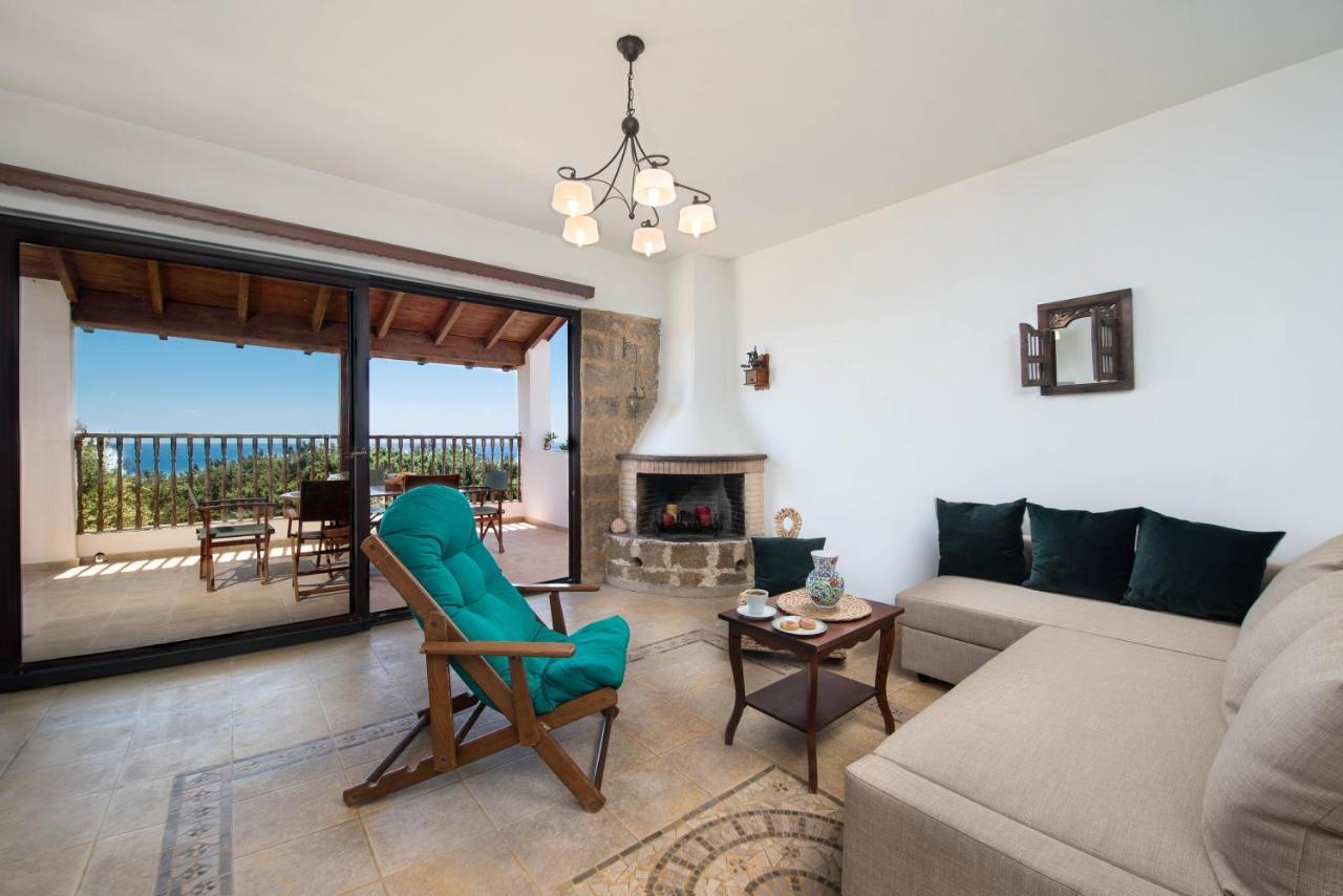 Cedrus And Sea, Beachfront House, Gennadi, Rhodes Exterior photo